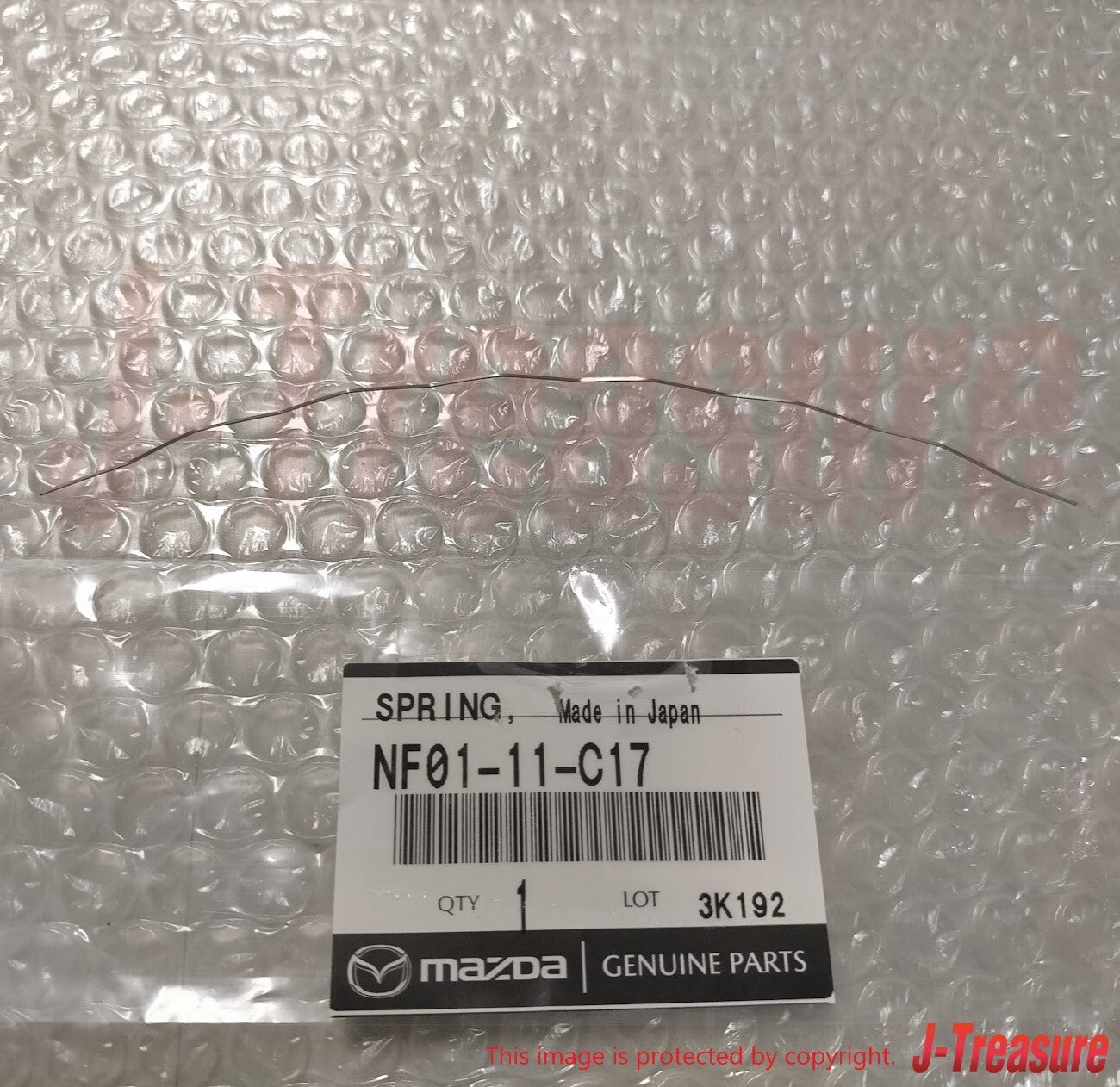 MAZDA RX-7 FD3S 1993-1995 13B Genuine Side Seal Spring NF01-11-C17 x12 Set OEM