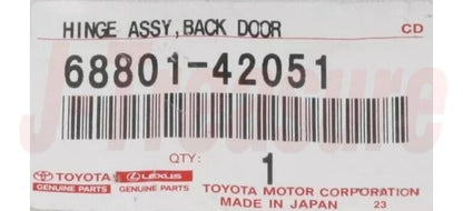 TOYOTA RAV4 ACA3# GSA3# 06-12 Genuine Upper Back Door Hinge 68801-42051 OEM