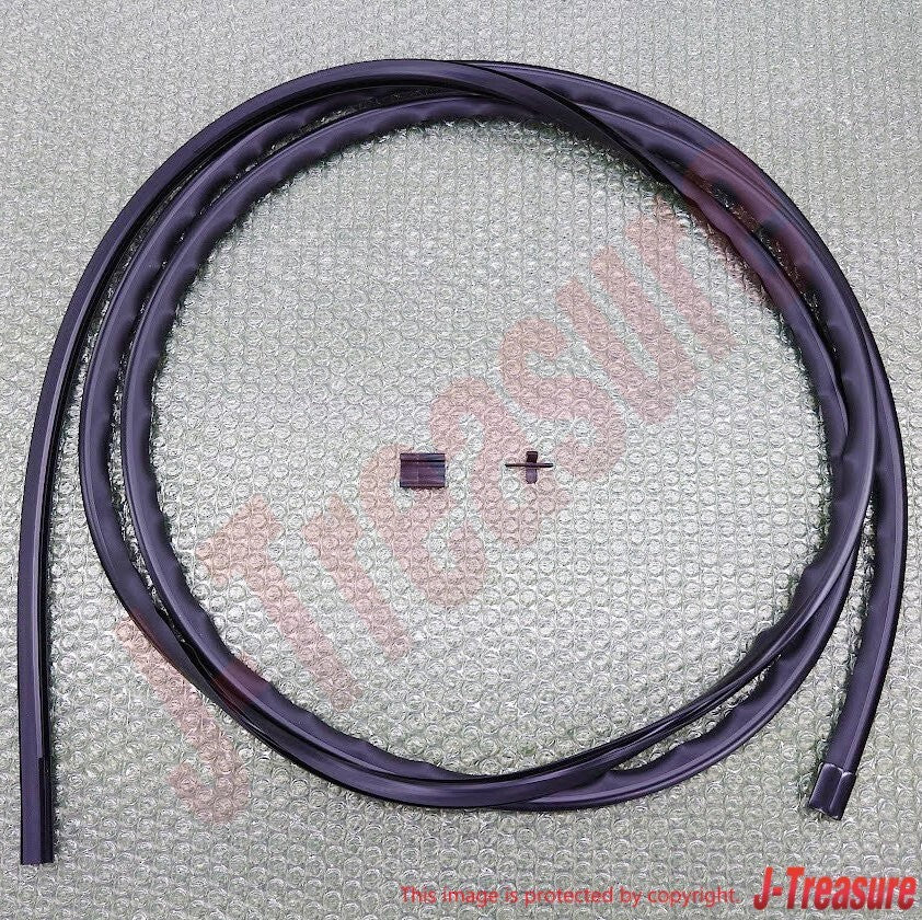 MAZDA RX-7 FD3S 93-95 Genuine Rear Grass Windshield Molding Clip & Joint Set OEM