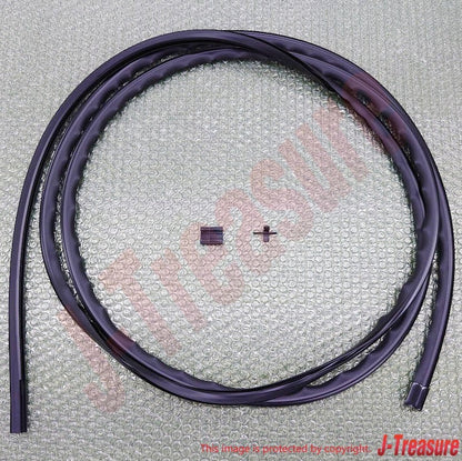 MAZDA RX-7 FD3S 93-95 Genuine Rear Grass Windshield Molding Clip & Joint Set OEM