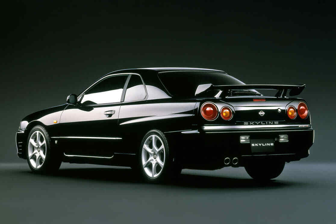 NISSAN SKYLINE BNR34 GT-R ER34 HR34 R34 Genuine Side Mirror Glass Right Side OEM