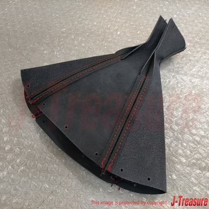 HONDA S2000 AP1 AP2 Genuine Ultimate Edition Shift Boots Leather Red Stitch OEM