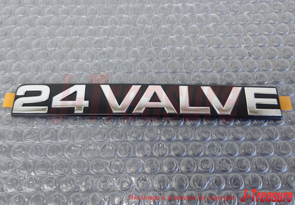 TOYOTA LAND CRUISER FZJ80 Genuine Back Door 24VALVE Emblem Plate 75432-60010 OEM
