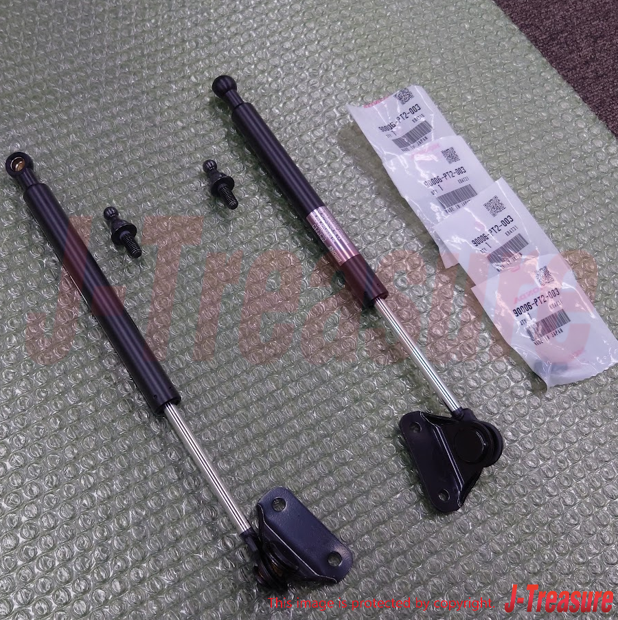 HONDA NSX ACURA NA1 91-05 Genuine Rear Engine Lid Dampers Struts & Bolt set OEM