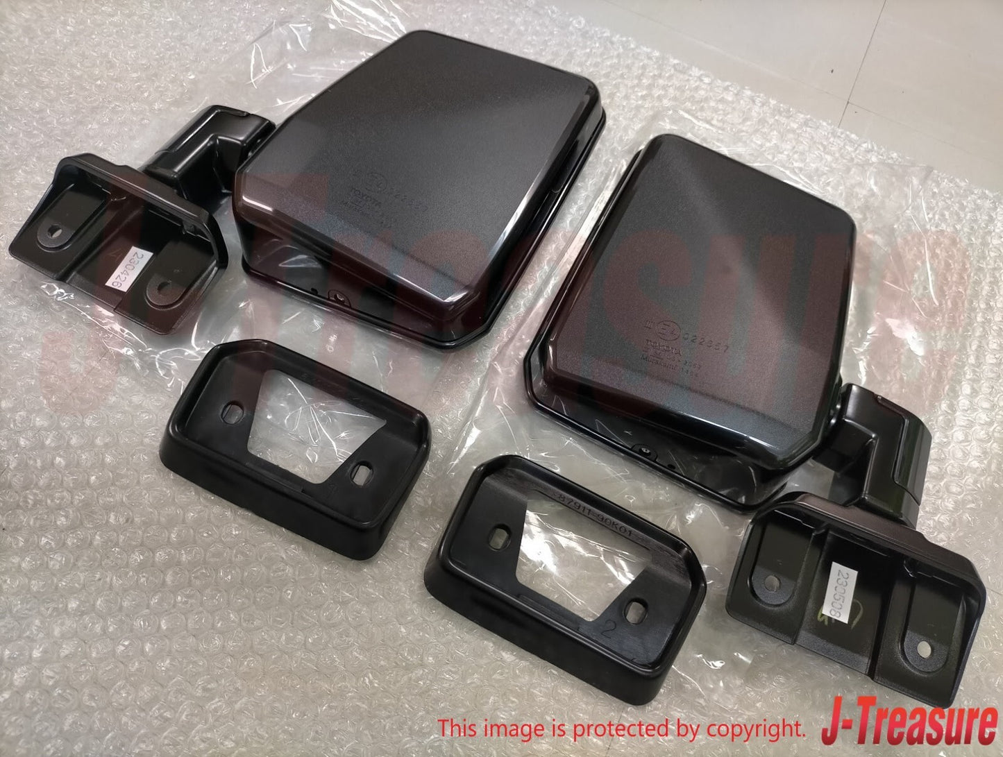 TOYOTA LAND CRUISER 70 Series Genuine Outer Rear View Mirror RH & LH Set OEM