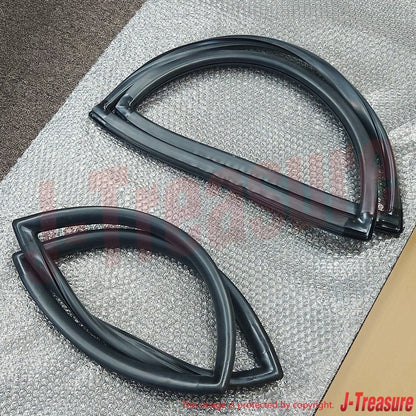 TOYOTA LAND CRUISER BJ70 Genuine Back Door Glass Weatherstrip RH & LH Set OEM