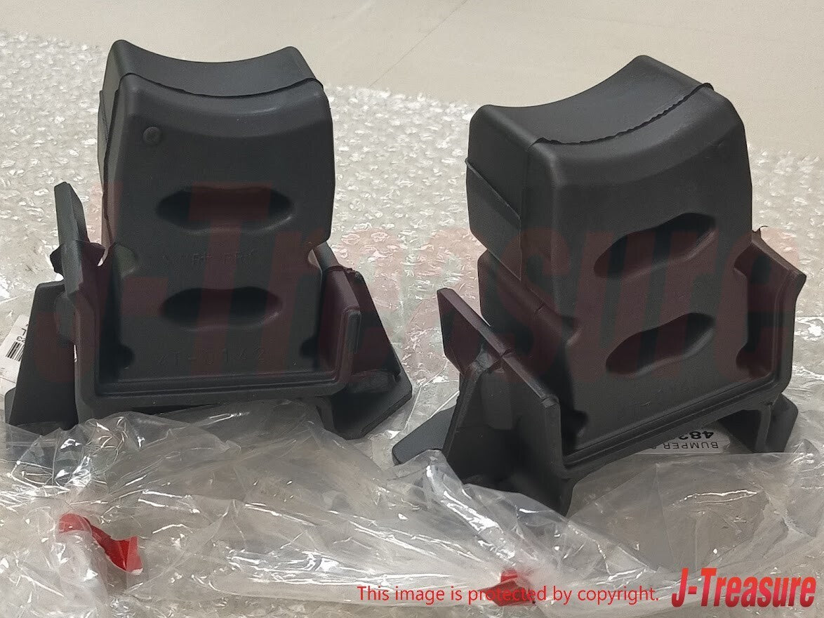 TOYOTA 4RUNNER GX470 Genuine Rear Axle Bump Stop Cushion Right & Left Set OEM
