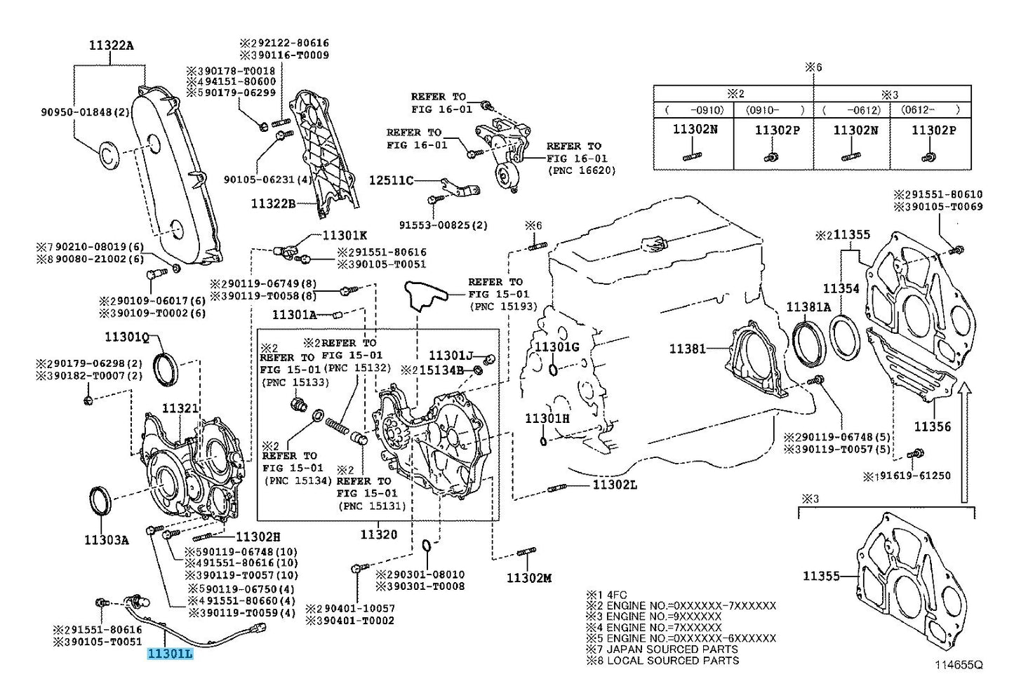 TOYOTA HIACE KDH2## Genuine Crank Position Sensor NO.2 90919-05050 OEM