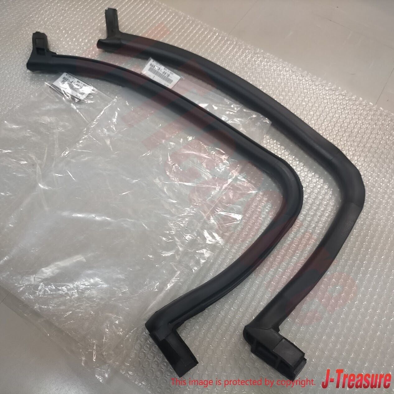 MAZDA MX-5 MIATA NA NA8C 90-97 Genuine Roof Weather Strip Right & Left Set OEM