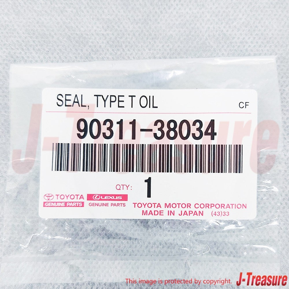 TOYOTA HIGHLANDER MCU20 01-10 Genuine Camshaft & Crankshaft Oil Seals Set OEM