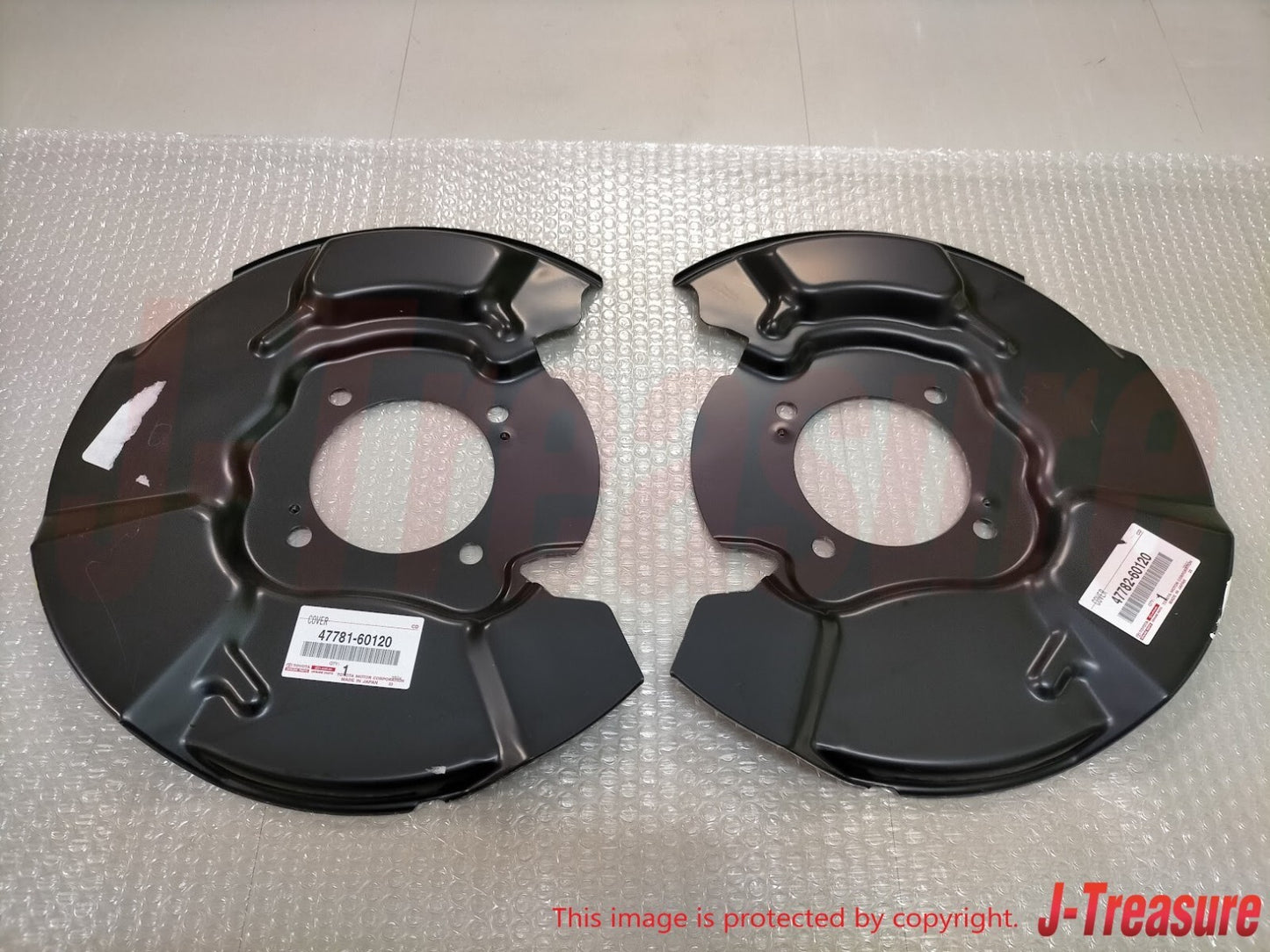 TOYOTA 4RUNNER GX470 03-09 Genuine  Cover Disc Brake Dust Front RH & LH Set OEM