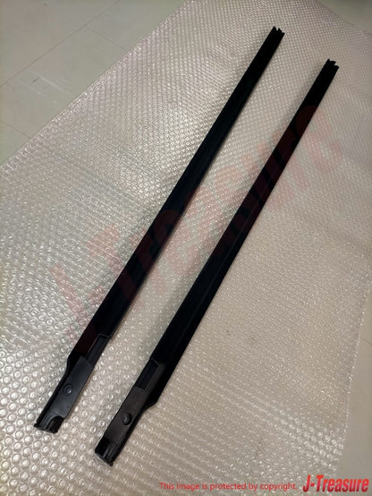 NISSAN 240SX S13 89-94 Genuine Front Door Outside Molding Right & Left Set OEM