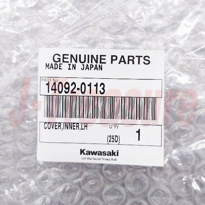 KAWASAKI CONCOURS 14 ABS ZG1400 2010-2022 Genuine Inner Cover LH 14092-0113 OEM