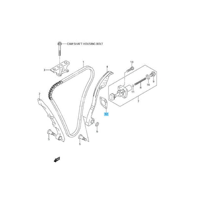 SUZUKI GSX-R600 2004-2007 Genuine Tensioner Adjuster Gasket 12837-18G00 OEM