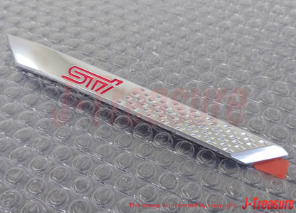 SUBARU BRZ STI SPORTS ZC6 Genuine Fender Silver Garnish Emblem RH & LH Set OEM