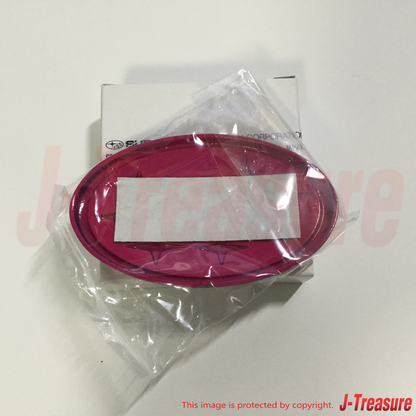 SUBARU IMPREZA WRC GC8 / GF8 Custom Pink Emblem Badge Ornamental Rare La Ansport