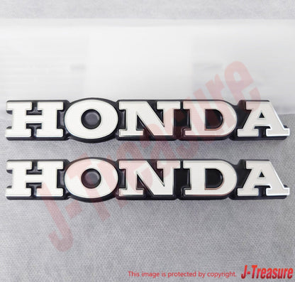 HONDA CB750 FOUR 1971-1974 Genuine Fuel GasTank Emblem 87121-341-000 x2 Set OEM