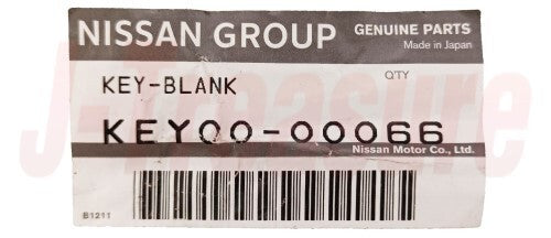 NISSAN 200SX S13 84-88 240SX S14 89-91 Genuine Master Blank Key KEY00-00066 OEM