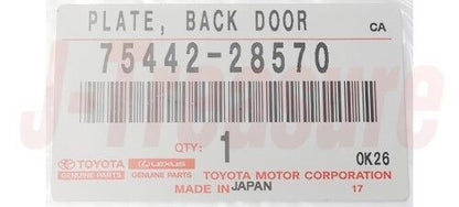 TOYOTA PREVIA ACR/GSR50 06-12 Genuine Back Door Name Plate No.2 75442-28570 OEM