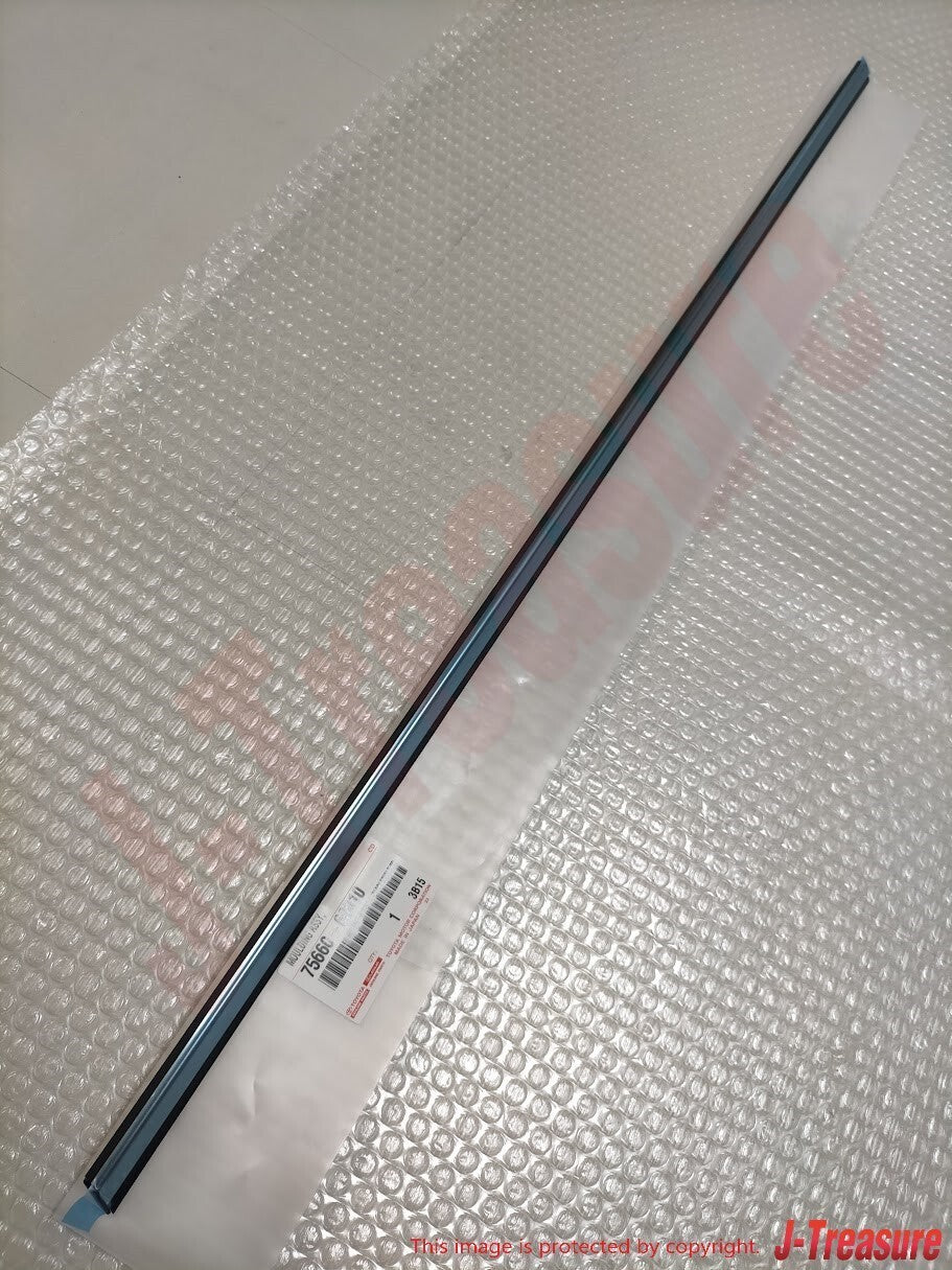 TOYOTA LAND CRUISER 80 LX450 Genuine Front Rear Quarter Moulding Set Chrome OEM