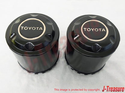 TOYOTA LAND CRUISER FJ70 90-96 Genuine Wheel Hub Ornament 42603-60013 x2 Set OEM