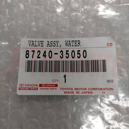 TOYOTA 4RUNNER LAND CRUISER Genuine Heater Water Control Valve 87240-35050 OEM