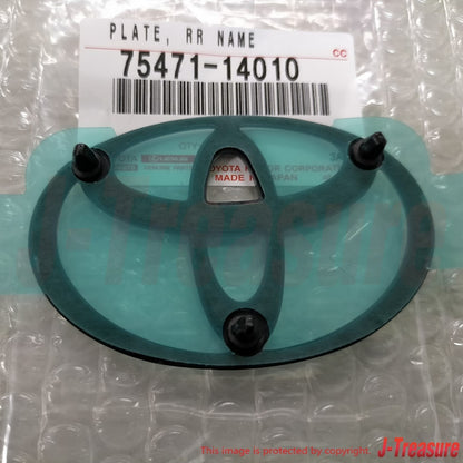 TOYOTA SUPRA JZA80 MK4 93-02 Genuine Emblem Badge Front & Rear Set Gunmetal OEM