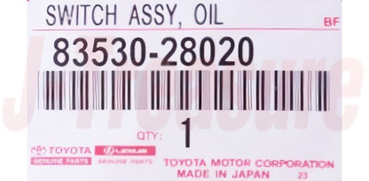 TOYOTA HIGHLANDER ACU20 GSU40 01-22 Genuine Oil Pressure Switch 83530-28020 OEM