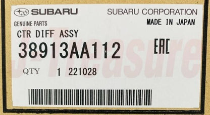 SUBARU LEGACY BP# 2007-2008 Genuine Center Differential Assy 38913AA112 OEM