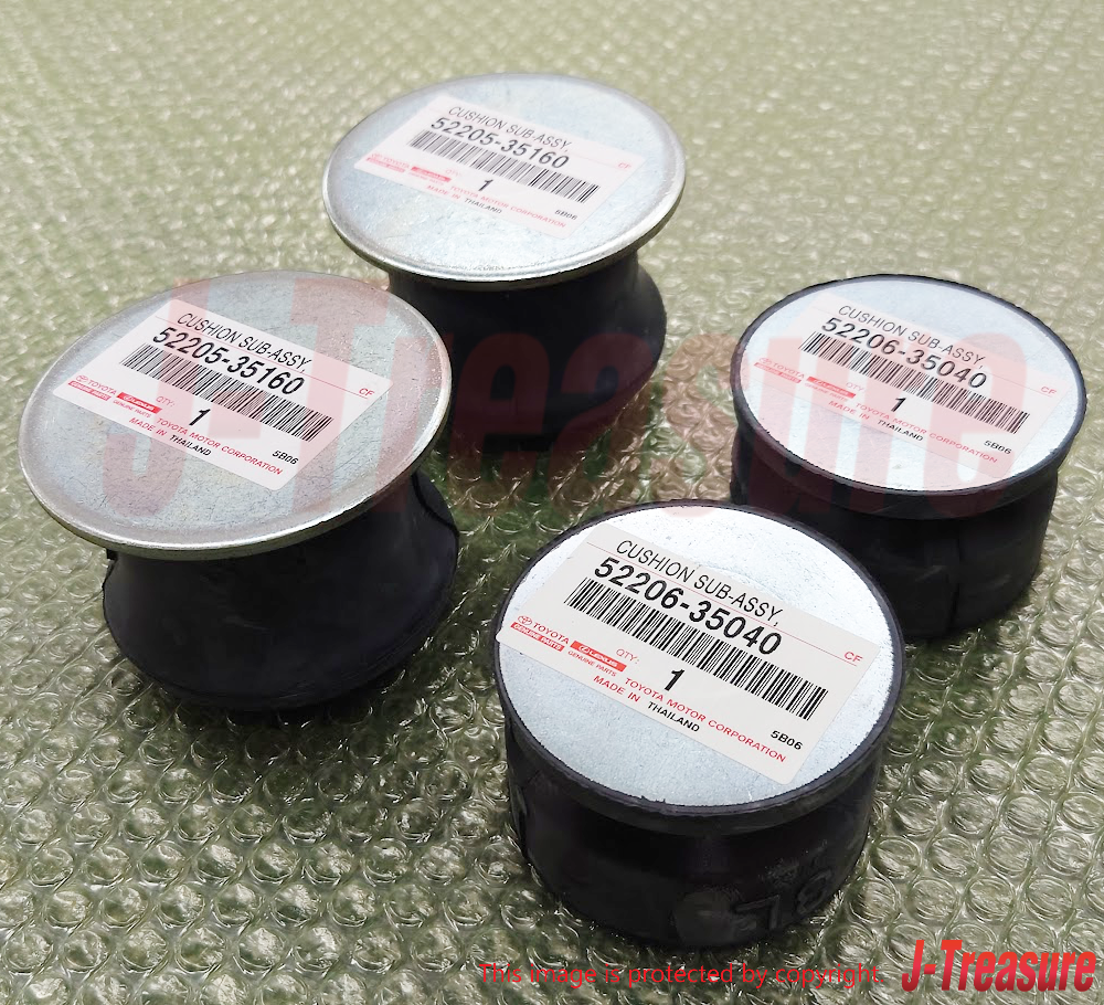TOYOTA LAND CRUISER PRADO GRJ120 03-09 Genuine No.3 Up & Low Mounting RL set