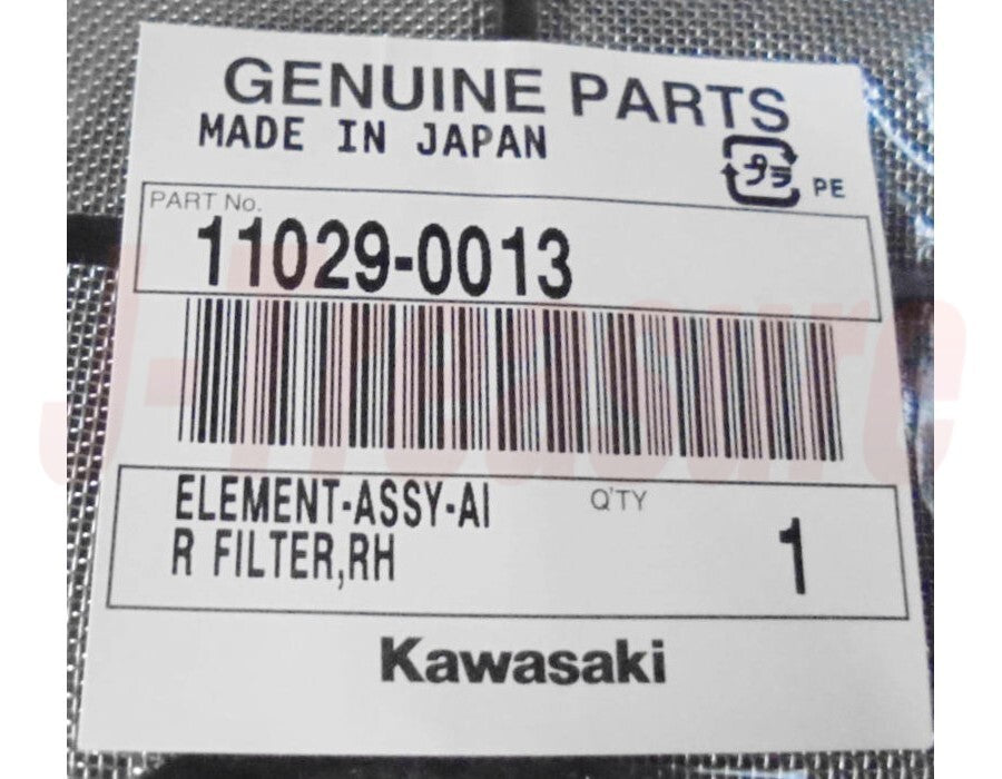 KAWASAKI W800 EJ800 2020-2024 Genuine Air Filter Element Assy RH & LH Set OEM