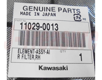 KAWASAKI W800 EJ800 2020-2024 Genuine Air Filter Element Assy RH & LH Set OEM