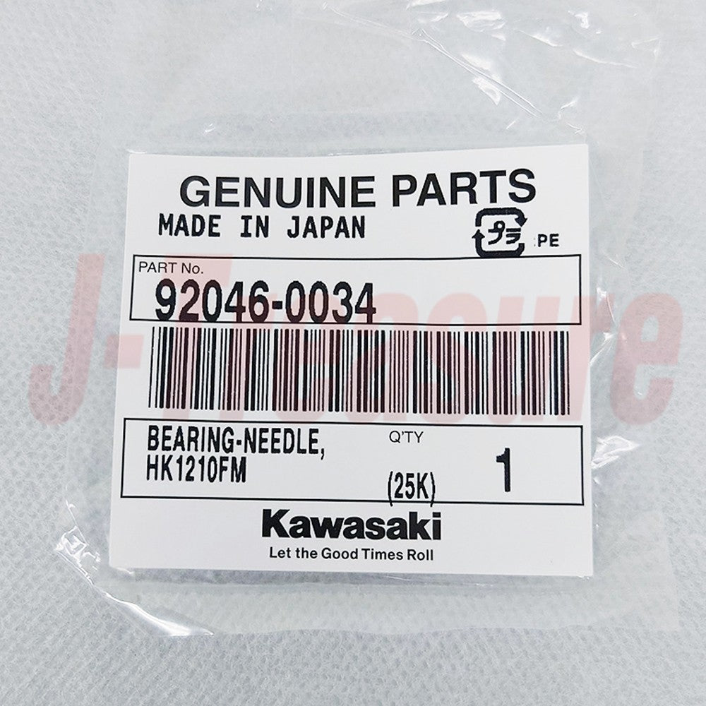 KAWASAKI NINJA ZX-6 ZX600# '90-02 Genuine Needle Bearing 92046-0034 x2 Set OEM
