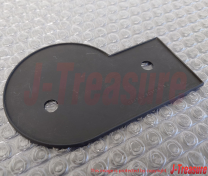 TOYOTA LAND CRUISER BJ40 FJ40 Genuine Rear "4WD" Emblem & Rear Plate Pad Set