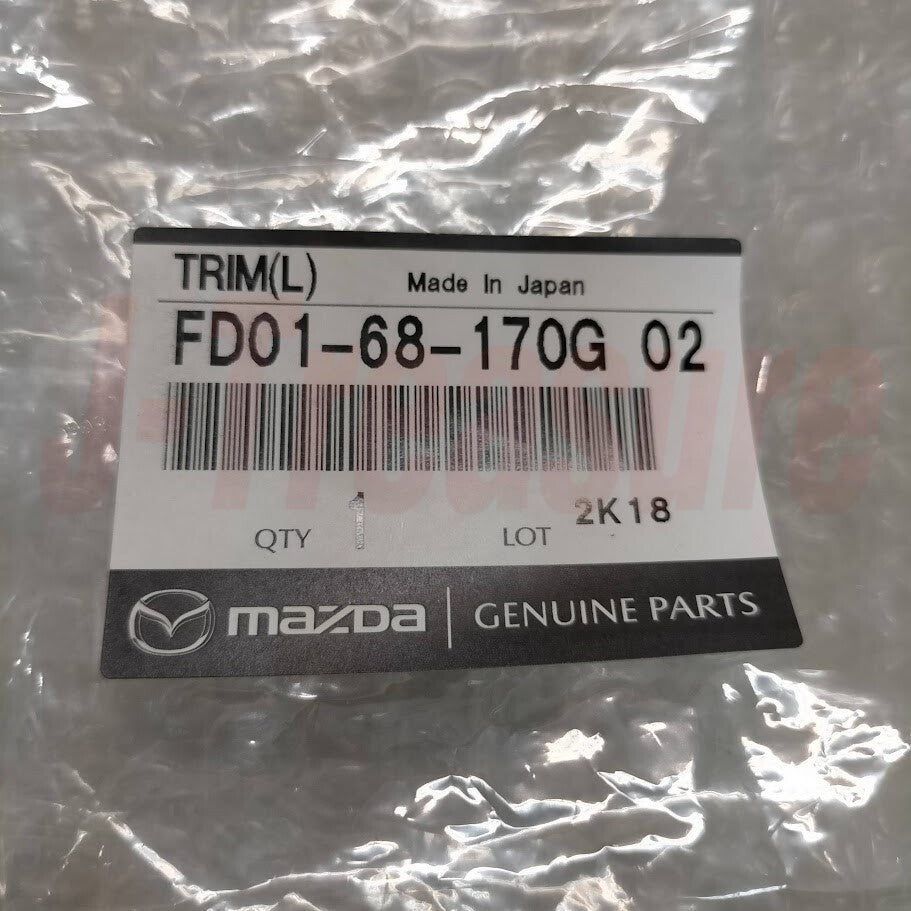 MAZDA RX-7 FD3S Genuine A-Pillar Interior Windscreen Trim Black RH & LH Set OEM