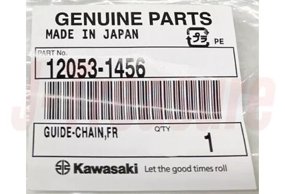KAWASAKI KX65 2002-2024 Genuine Front Chain Guide 12053-1456 OEM