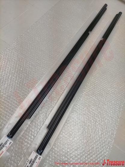 LEXUS RX330 RX350 RX400h Genuine Rear Door Belt Moulding RH & LH Set OEM