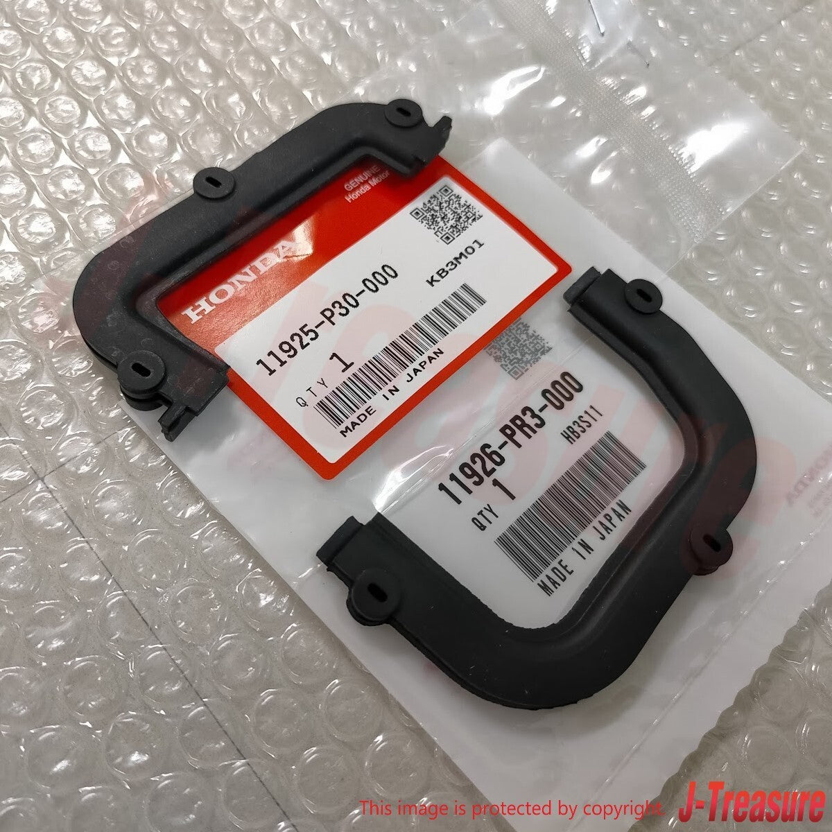 HONDA CR-V RD1 RD2 1997-2001 Genuine Timing Belt Cover Rubber Bracket Set OEM