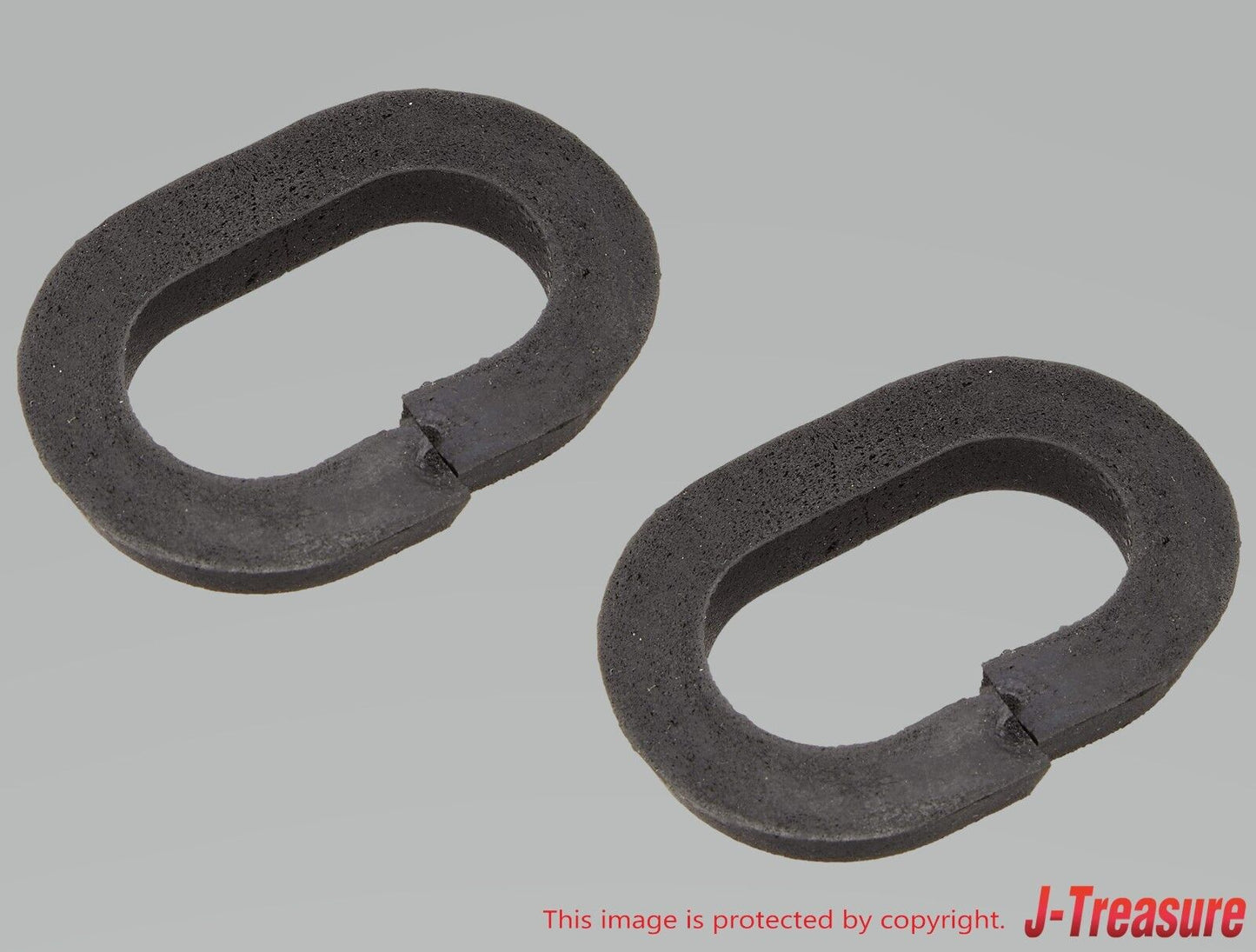 NISSAN DATSUN 1200 B110 B120 UTE SUNNY Genuine Hood Hinge Seal Rubbers 2pcs Set