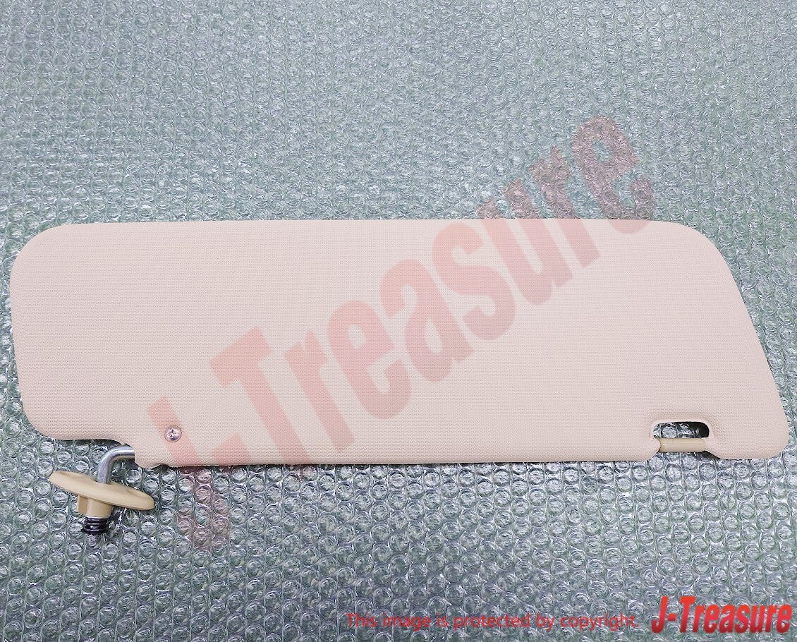 TOYOTA PICKUP TRUCK 1979-1983 Genuine Sunvisor Tan Beige Right & Left Set OEM