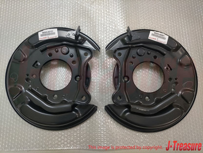 TOYOTA 4RUNNER GRN2## 03-22 Genuine Parking Brake Plate Right & Left Set OEM