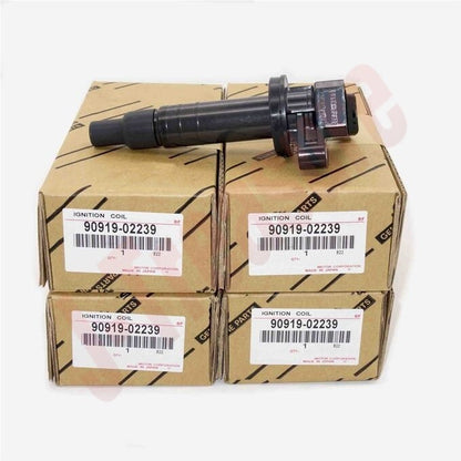 TOYOTA ALTEZZA SXE10 3SGE 06/01-05 Genuine Ignition Coil Assy 90919-02262 x4 OEM