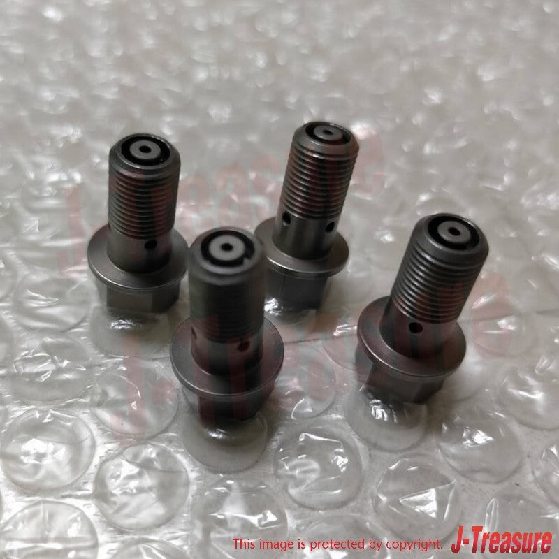 HONDA S2000 AP1 AP2 Genuine Oil Jet Squirter Bolt Comp 15290PCX000 4pcs Set OEM