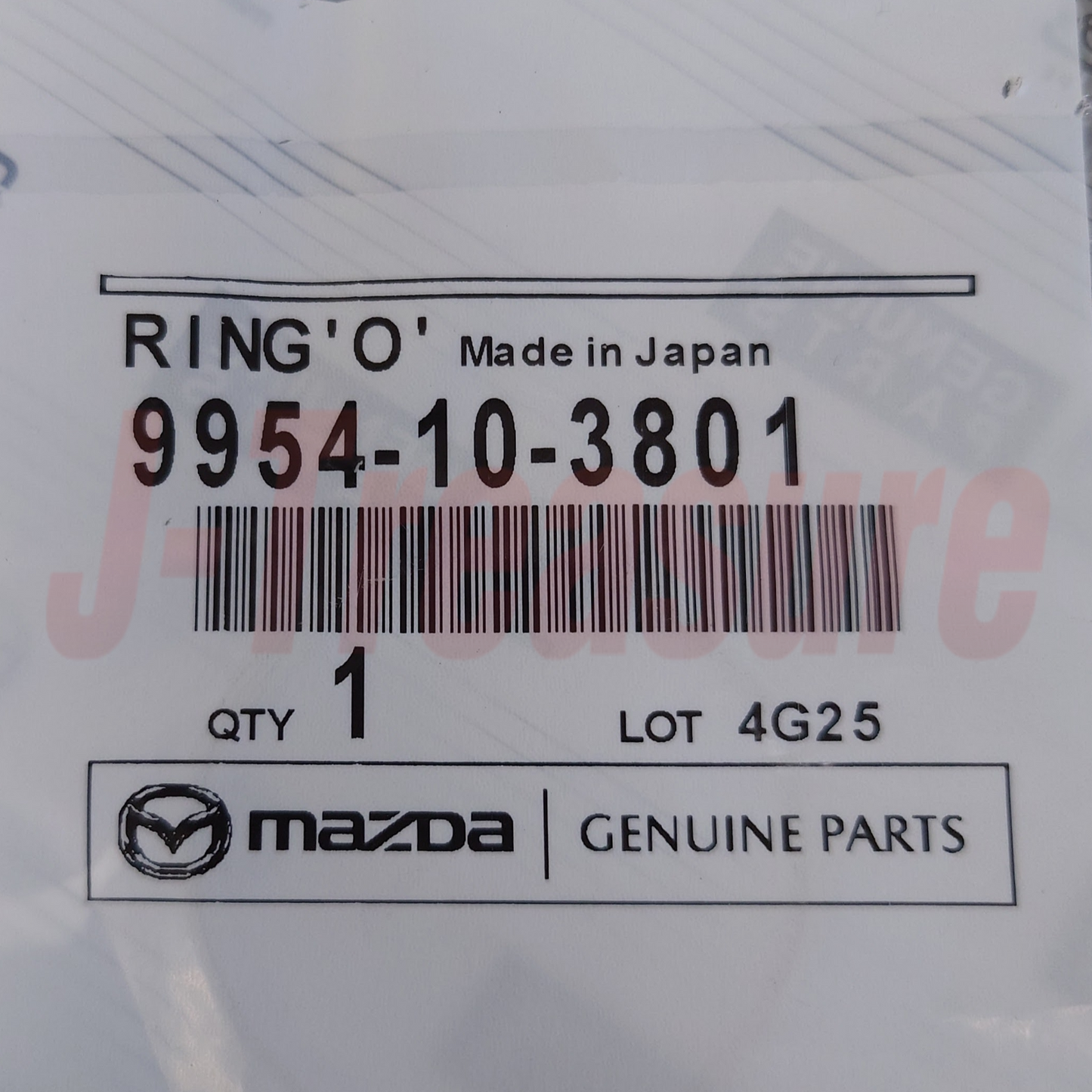 MAZDA MX-5 MIATA NA8C Genuine Distributor O-Ring 9954-10-3801 OEM