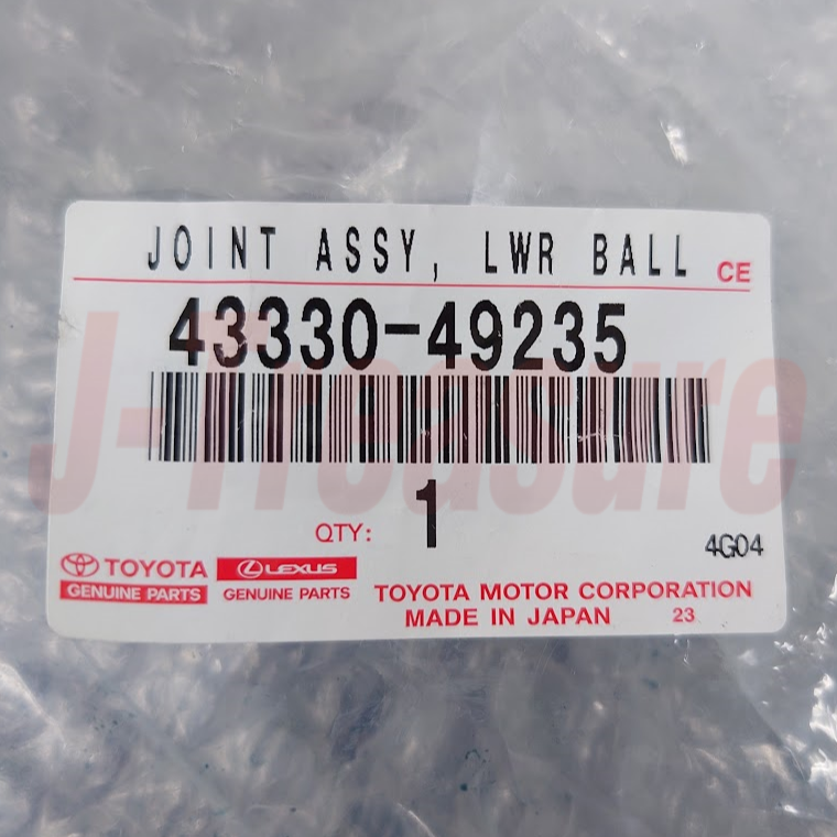TOYOTA RAV4 AXA#54 2019-2022 Genuine Front Lower Ball Joint Assy 43330-49235 OEM