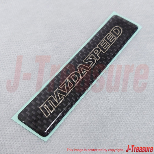MAZDA ROADSTER ND5RC NDERC Genuine Carbon Emblem "MAZDASPEED" QBM2-52-110 OEM