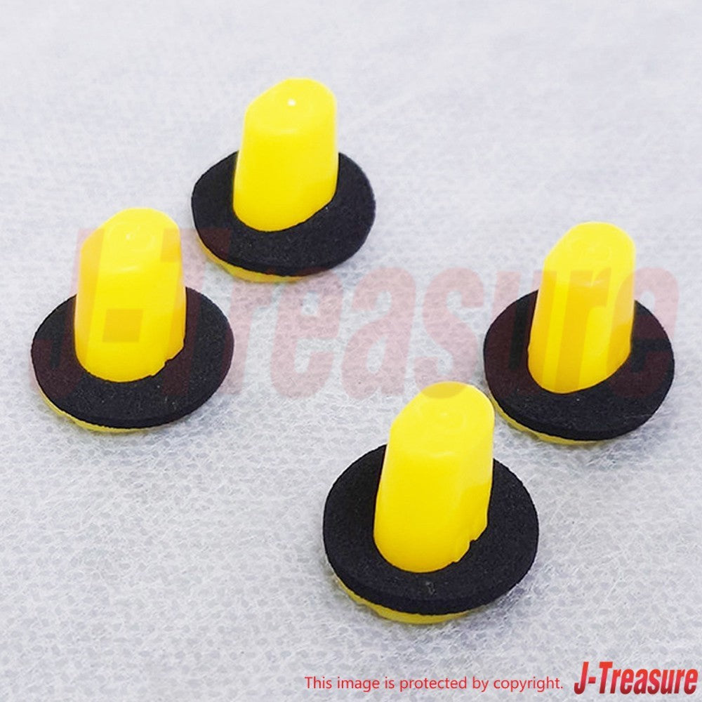 NISSAN 370Z Z34 09-20 Genuine Pillar Finisher Grommet 76848-71S00 x4 Set OEM