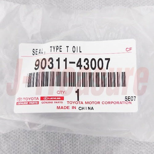 TOYOTA TACOMA GRN245 16-23 Genuine Transfer Cover Type T Oil Seal 90311-43007