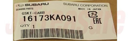 SUBARU SAMBAR VAN & TRUCK KS3 KV3 Genuine Carburetor Gasket 16173KA091 OEM