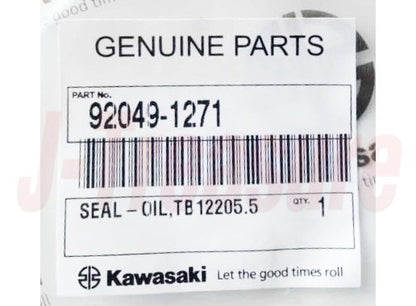 KAWASAKI NINJA ZX-6 ZX600# '90-02 Genuine Oil Seal 92049-1271(TB12205.5) OEM